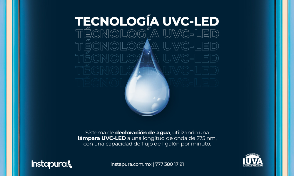 Reducción de cloro con tecnología UV LED